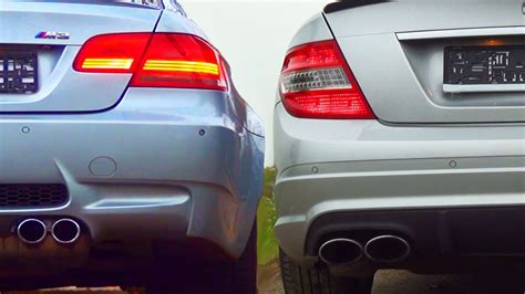 Compare the m3 vs c 63 on carandbike to make an informed buying decision as to which car to buy in 2021. Mercedes C63 AMG SOUND vs BMW M3 E92 Exhaust Sound - The Difference V8 REVs Revving C204 - YouTube