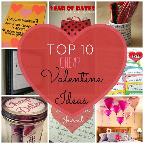 Barnabas Lane Top 10 Inexpensive Valentine Ideas