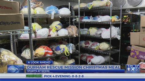 Durham Rescue Mission Prepares Christmas Meal For 4000 Youtube