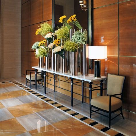 Hotel Public Area Modern Furniture Lobby Table Flower Desk Furniture