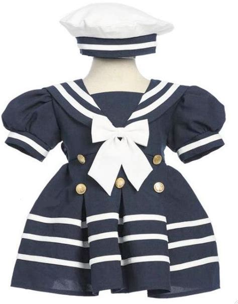 Sailor Dress Girls Sailor Dress Sailor Dress Navy Dress Outfits