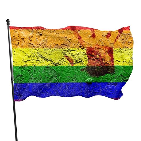 Progress Pride Rainbow U S A Flag 3x5 Outdoor All Inlcusive Progressive Pride 100d
