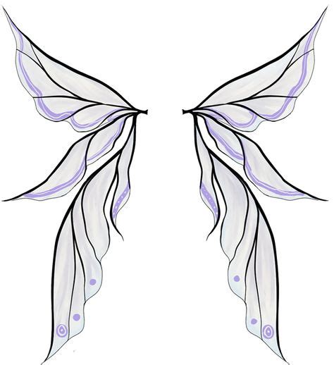 Fairy Wings Drawings Fairy Wings Colored By Himwath Fairy Drawings