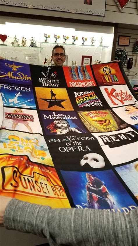 Custom Musical Theater Fan Blanket Customize With Your Etsy Uk
