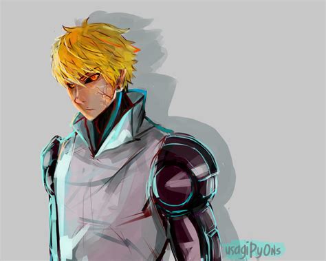 One Punch Man Genos The Lone Cyborg By Chiakichuckie On Deviantart