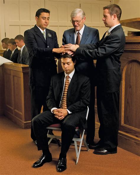 Laying On Of Hands Mormonism The Mormon Church Beliefs And Religion Mormonwiki