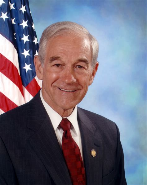 Fileron Paul Official Congressional Photo Portrait 2007