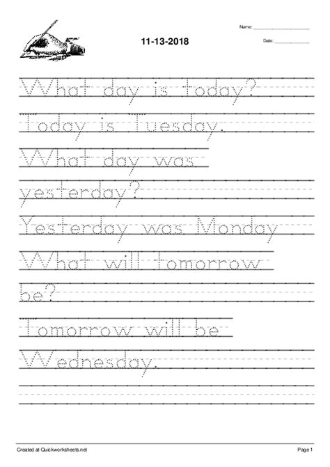 The templates will open in a new tab. 11-13-2018 - Handwriting Worksheet Maker