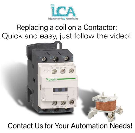Replacing Ac Coil On A Contactor Lc1d Series Industrial Automation Tips
