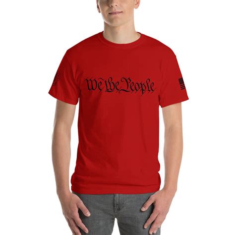 We The People Shirt Tyranny T Shirt Patriotic Tee The Flag Etsy