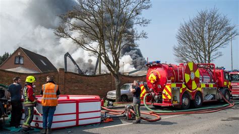 What Burns In A Scrapyard Fire Bbc News