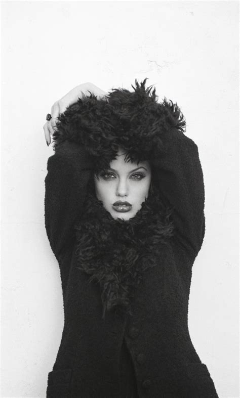 angelina jolie at 1995 marcel indik photoshoot ~ vintage everyday
