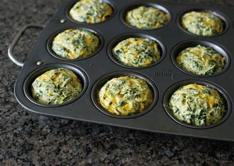 Mini Spinach Frittatas Baked Bree