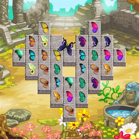You will need to remove all the butterflies on the screen, by matching two wings that can be connected by a straight line. Play Butterfly Kyodai | 100% Free Online Game | FreeGames.org