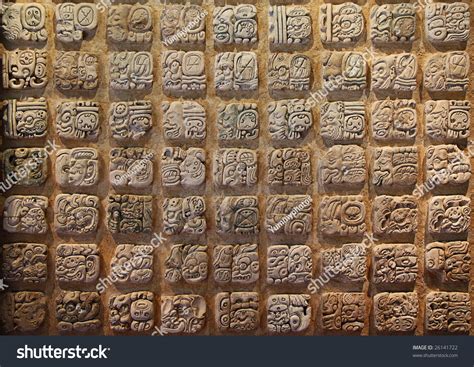 Ancient Mayan Hieroglyphs