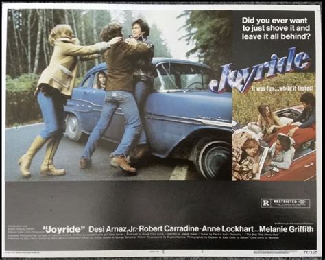 joyride released aug 17 1977 starring desi arnaz jr robert carradine melanie griffith