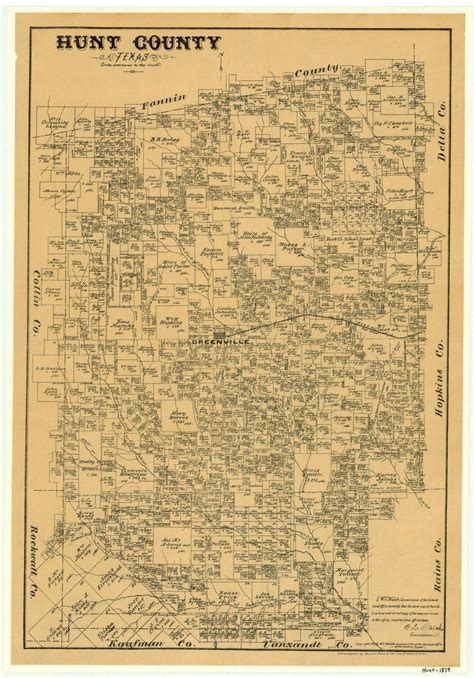 Hunt County The Portal To Texas History