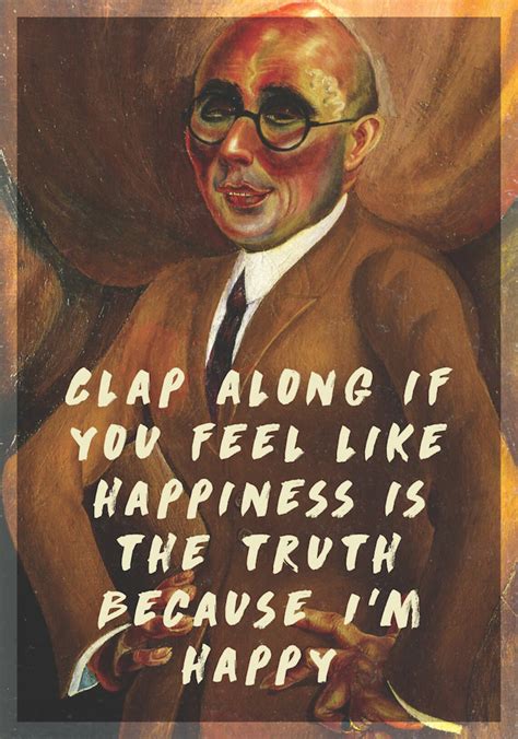 Pharrell Williams Happy Song Quote Poster Original Art Etsy