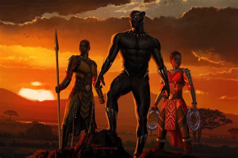 Black Panther Art By Ryan Meinerding Rmarvelstudios