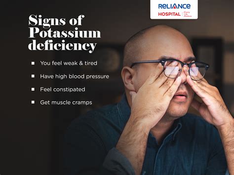 Signs Of Potassium Deficiency