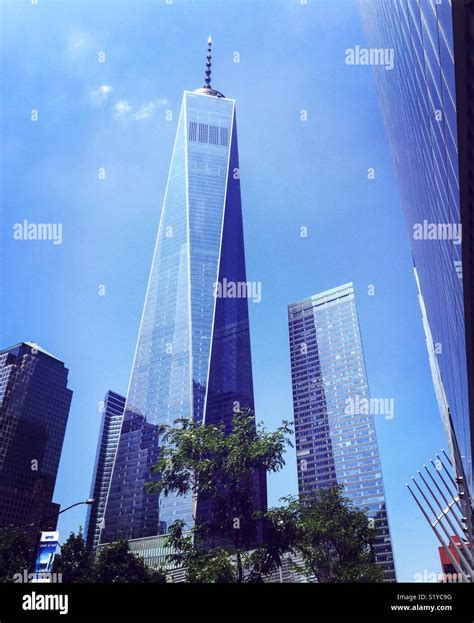 Das One World Trade Center New York City Usa Stockfotografie Alamy