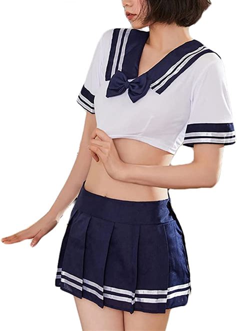 Jasmygirls Schulmädchen Dessous Für Damen Sexy Schulmädchen Kostüm Kawaii Japanische Uniform