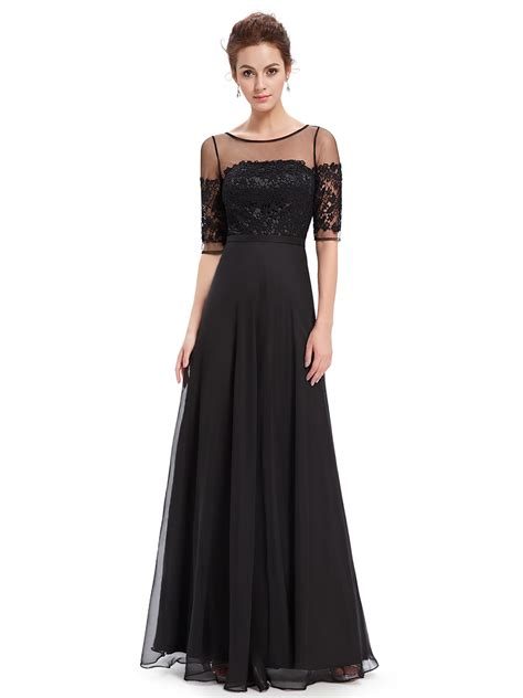 Ever Pretty Lace Long Chiffon Bridesmaid Dress Formal Evening Party Gown 08459 Ebay