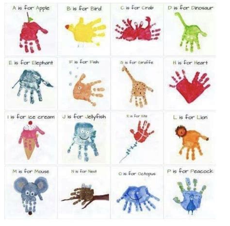 80 Hand And Foot Print Craft Ideas For Kids Handprint Crafts