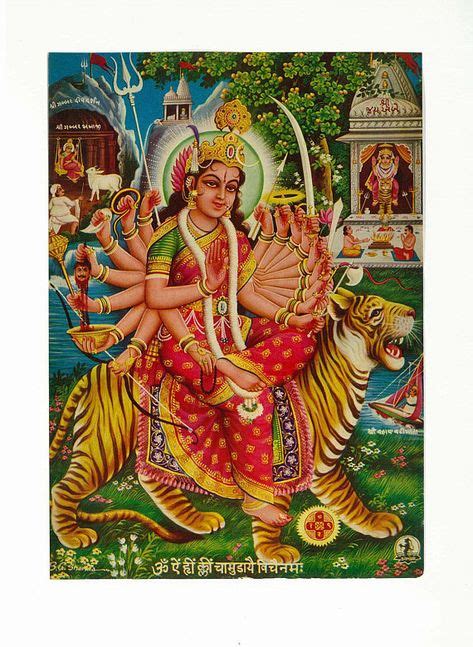 She Is Chamunda Also Known As Sachchi Mata Chamundi Chamundeshwari