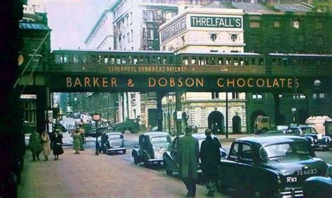 The official liverpool fc website. 40 Vintage Color Photographs of Liverpool, UK in the 1950s ...