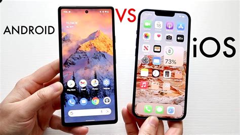 Ios Vs Android In 2022 Comparison Review Youtube