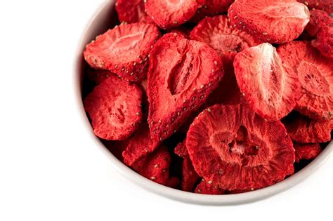 Freeze Dried Sliced Strawberries 100g Sussex Wholefoods Healthy