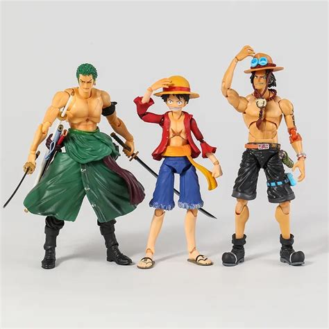 MH Variable Heroes Anime One Piece Portgas D Ace Monkey D Luffy Roronoa