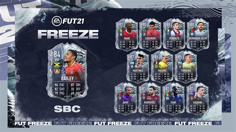 How To Complete Fut Freeze Baily Sbc In Fifa 21 Ultimate Team Dot Esports