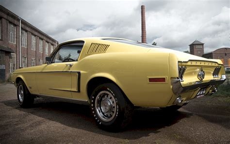 1968 Ford Mustang Color Options