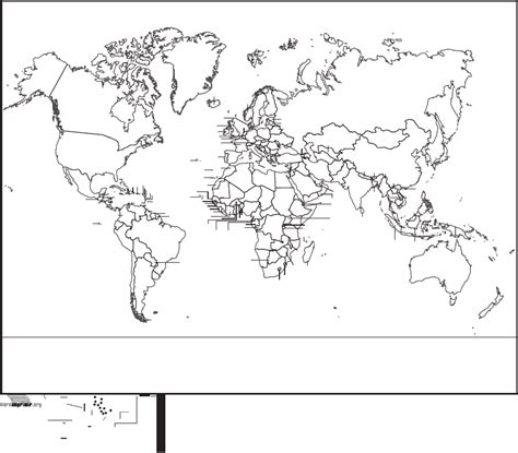 Mapa Mundi Con Division Politica Con Nombres Para Imprimir Editable