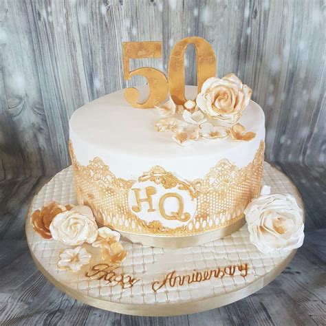50th Wedding Anniversary Cakes By Mehwish