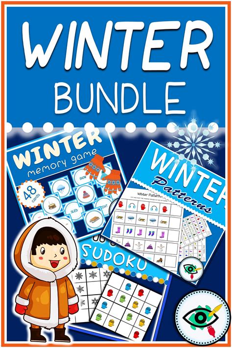 Winter activities Bundle | Pattern activities, Math patterns activities, Kindergarten activities
