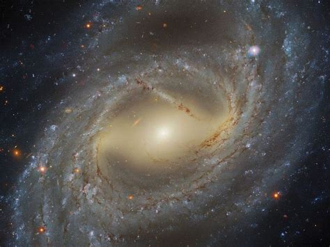 Hubble Space Telescope Captures Stunning Image Of A Swirling Galaxy