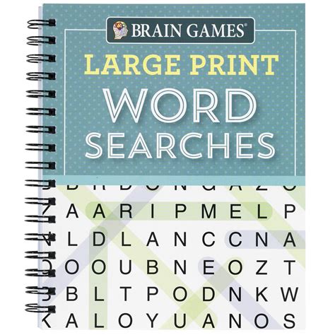 Large Print Puzzle Book Word Searches Spilsbury