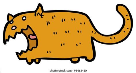 Screaming Cat Cartoon Stock Illustration 96463460 Shutterstock