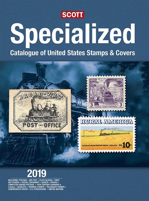 Publications 701 2019 New Scott Standard Postage Stamp Catalogue Us Specialized Stamps And