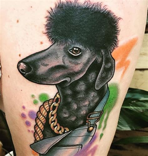 The 14 Funniest Poodle Tattoo Designs Page 2 Of 3 Petpress