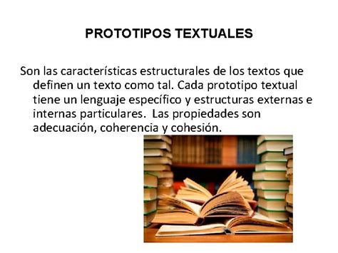 Tipos De Prototipos Textuales Prodesma Hot Sex Picture