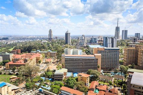 Nairobi Cityscape Capital City Of Kenya — Stock Photo © Sopotniccy