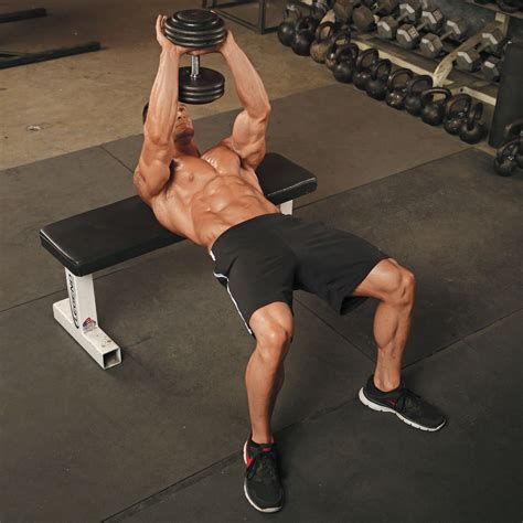 How To Properly Execute A Dumbbell Pullover Muscle And Fitness