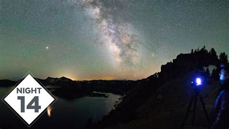 Brilliant And Stunning Crater Lake Milky Way Photography Night 14