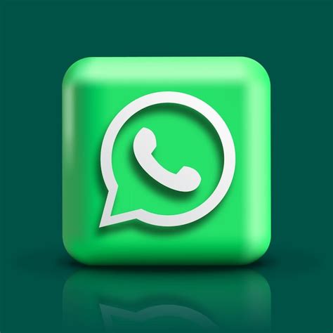 Premium Vector Whatsapp Icon 3d Social Media Icon Vector Illustration