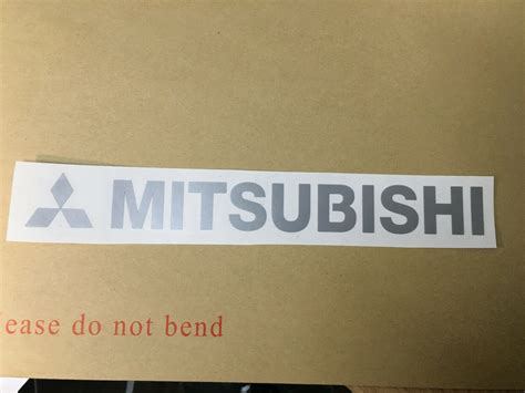 Mitsubishi L200 Warrior Trojan Shogun Pajero Rear Decal Sticker Quality
