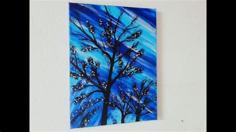 Bäume archive wie malt man de zeichnen lernen malen. Baumstamm Mit Acryl Malen : Herbst Bilder Malen Mit ...